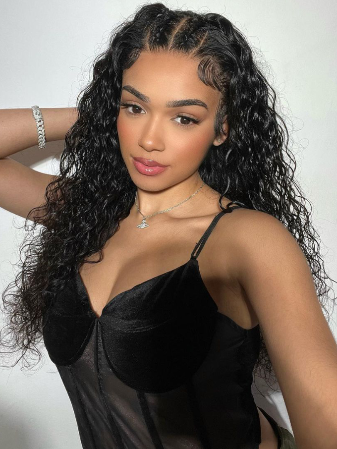 AlwaysAmeera Approved UNice 6x4.5 Pre Cut & Pre Bleached Lace Wear Go Black Water Wave Air Wig