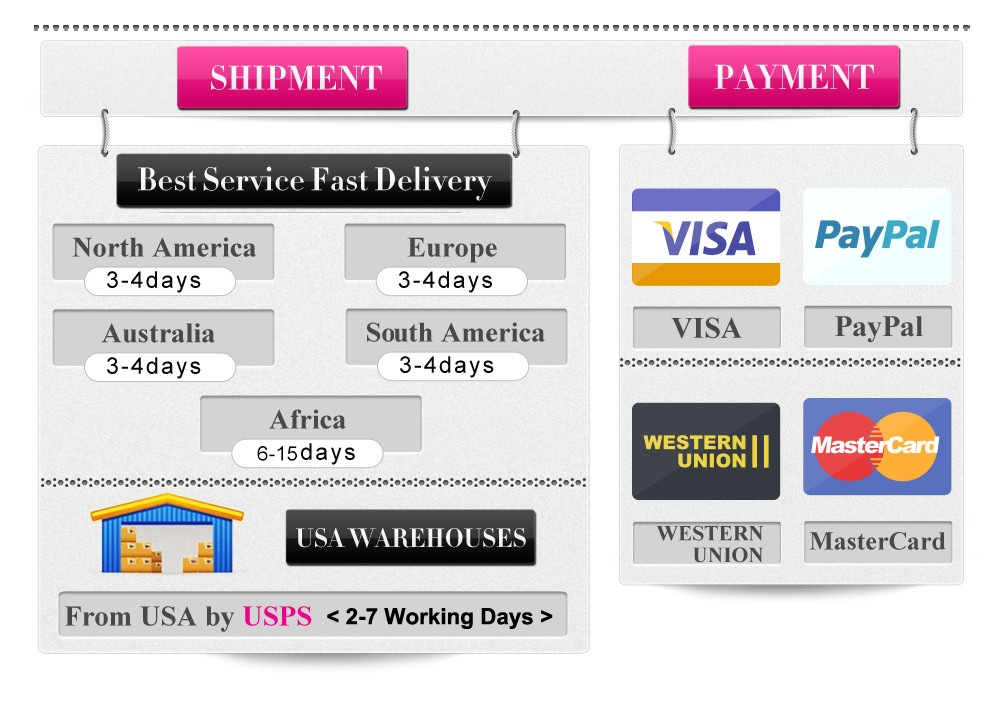 UNice 3 Bundles Brazilian Hair Weave With Closure UNice